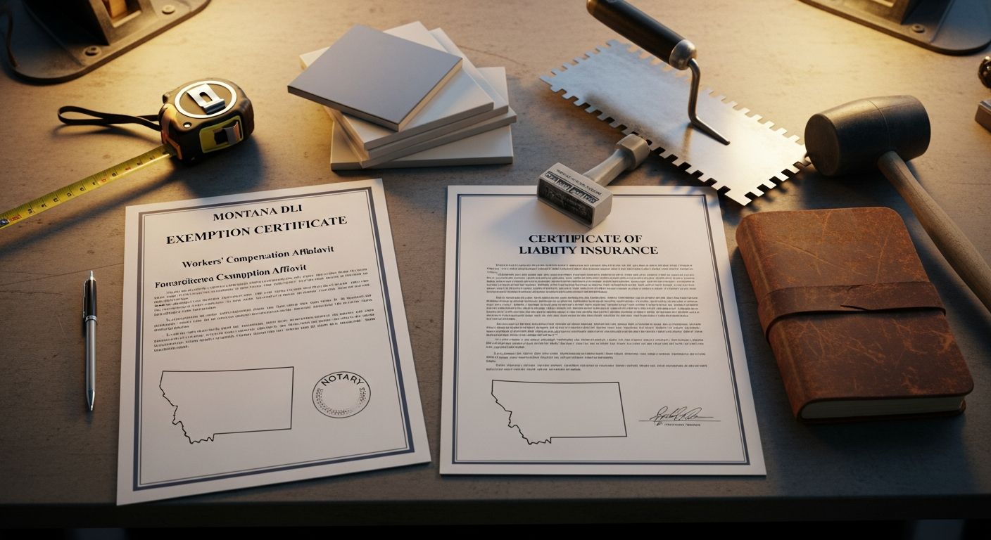 Montana Tile Contractor License Requirements 2026 (DLI ICEC vs CR Guide ...