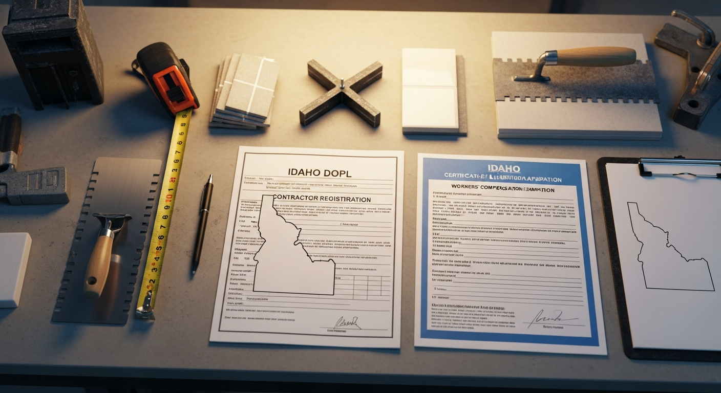 Idaho Tile Contractor License Requirements 2026 (DOPL Registration ...